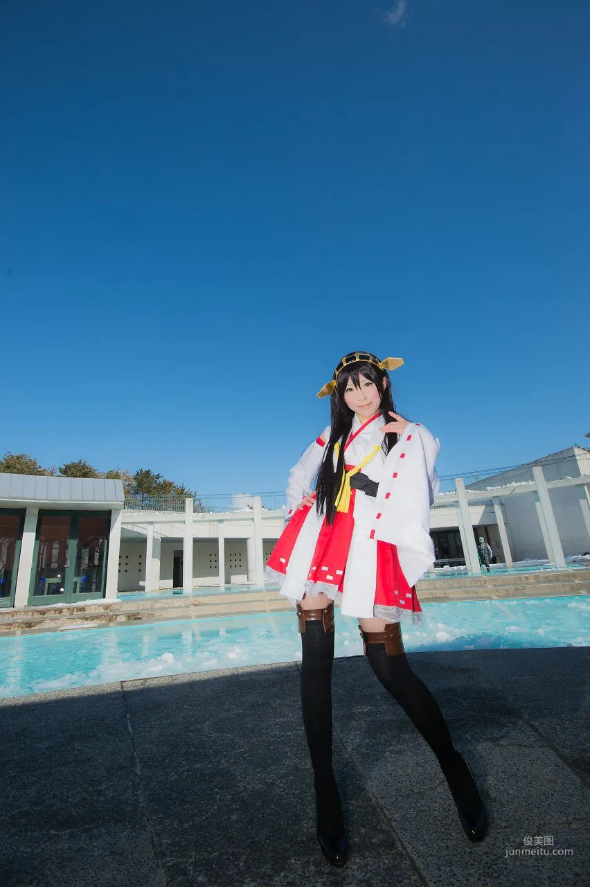 真白ゆき (Mashiro Yuki) 《Kantai Collection》Haruna 寫真集 8