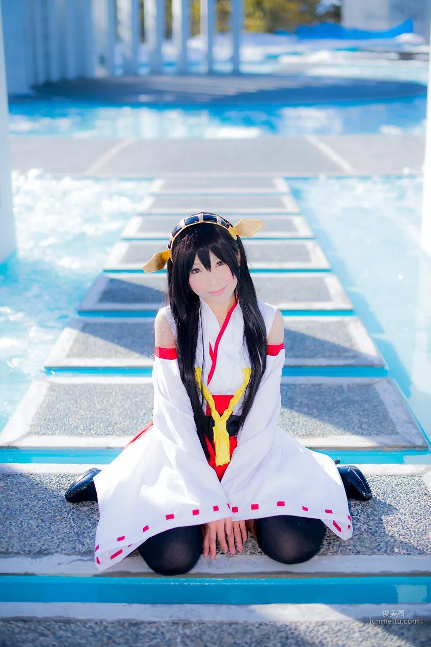 真白ゆき (Mashiro Yuki) 《Kantai Collection》Haruna 寫真集 59