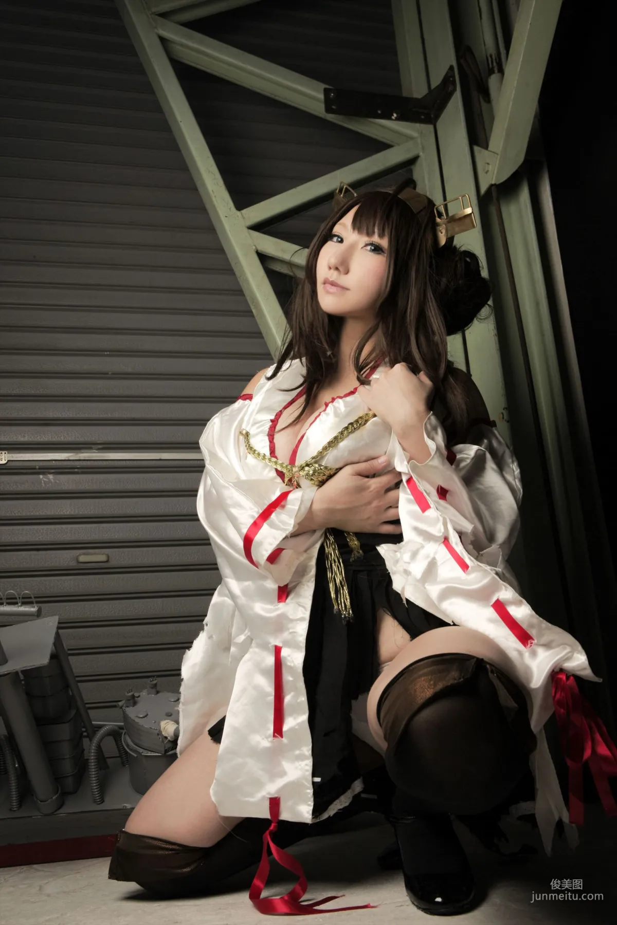 绫香 (Sakuサク) 《Kantai Collection》Kongou 第二部 [Shooting Star's] 寫真集 108