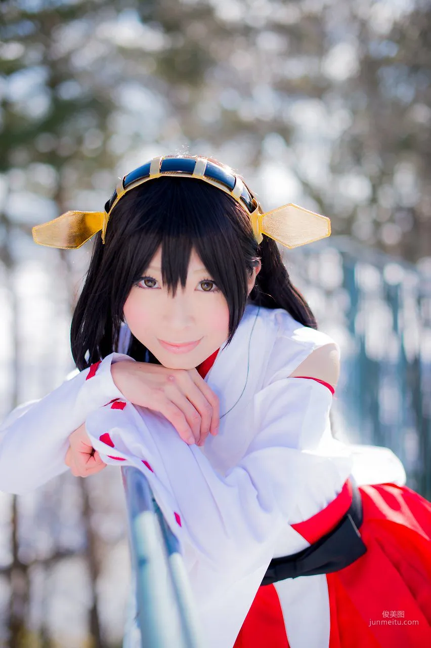 真白ゆき (Mashiro Yuki) 《Kantai Collection》Haruna 寫真集 48