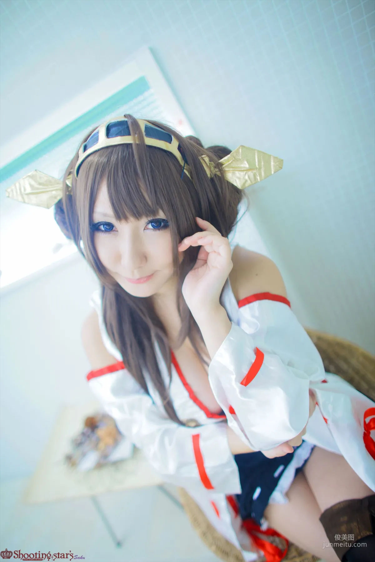 Saku 《Kantai Collection》 Kongou [Shooting Star's] Photo Set photo 72