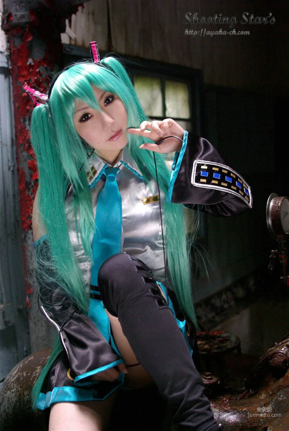 サク (绫香 Saku Ayaka) 《VOCALOID》Hatsune Miku [Shooting Star's] 寫真集 52