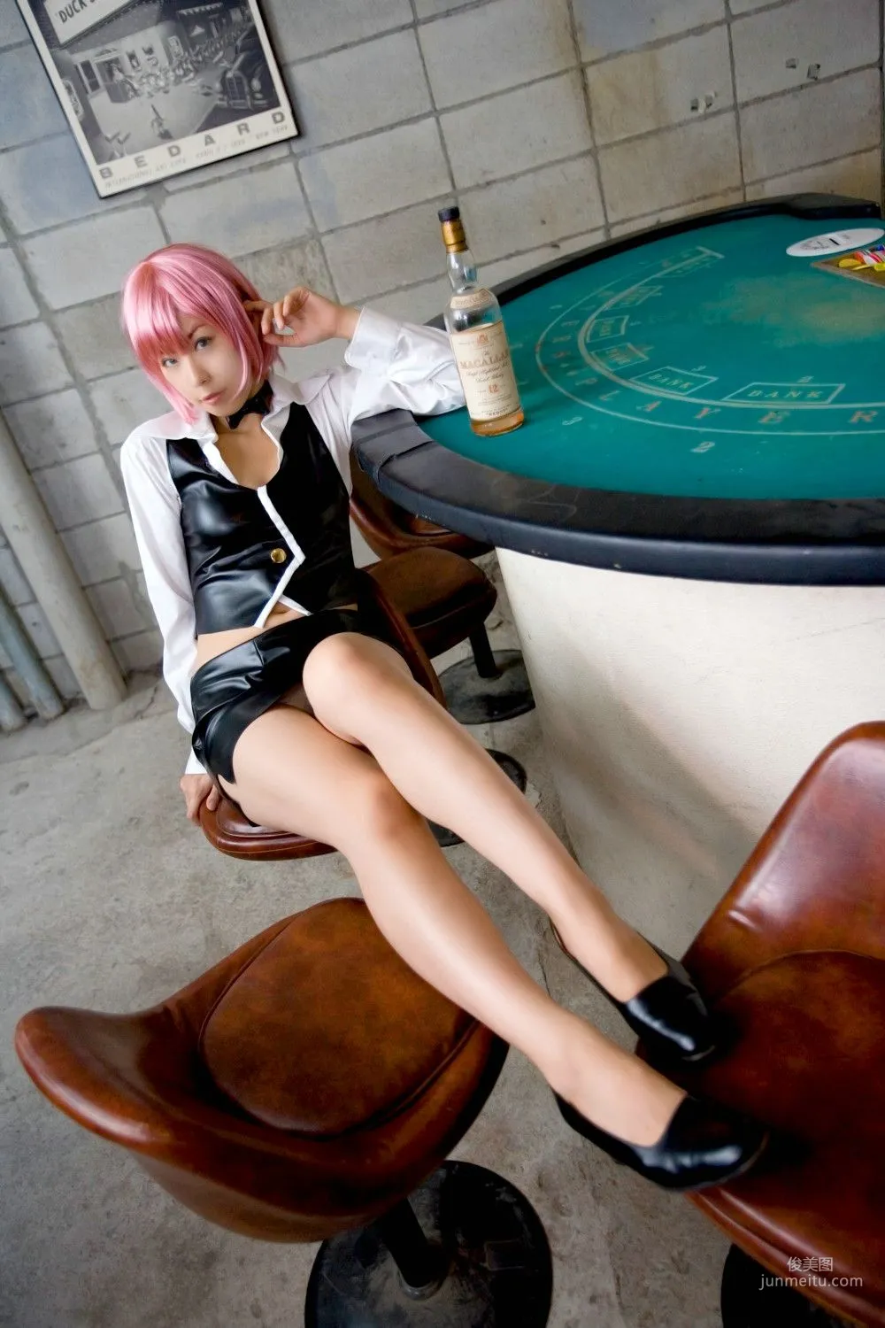Minami Miki (Tachibana Minami), Casino Girl Rias Gremory 3Sets Photo Set photo 28