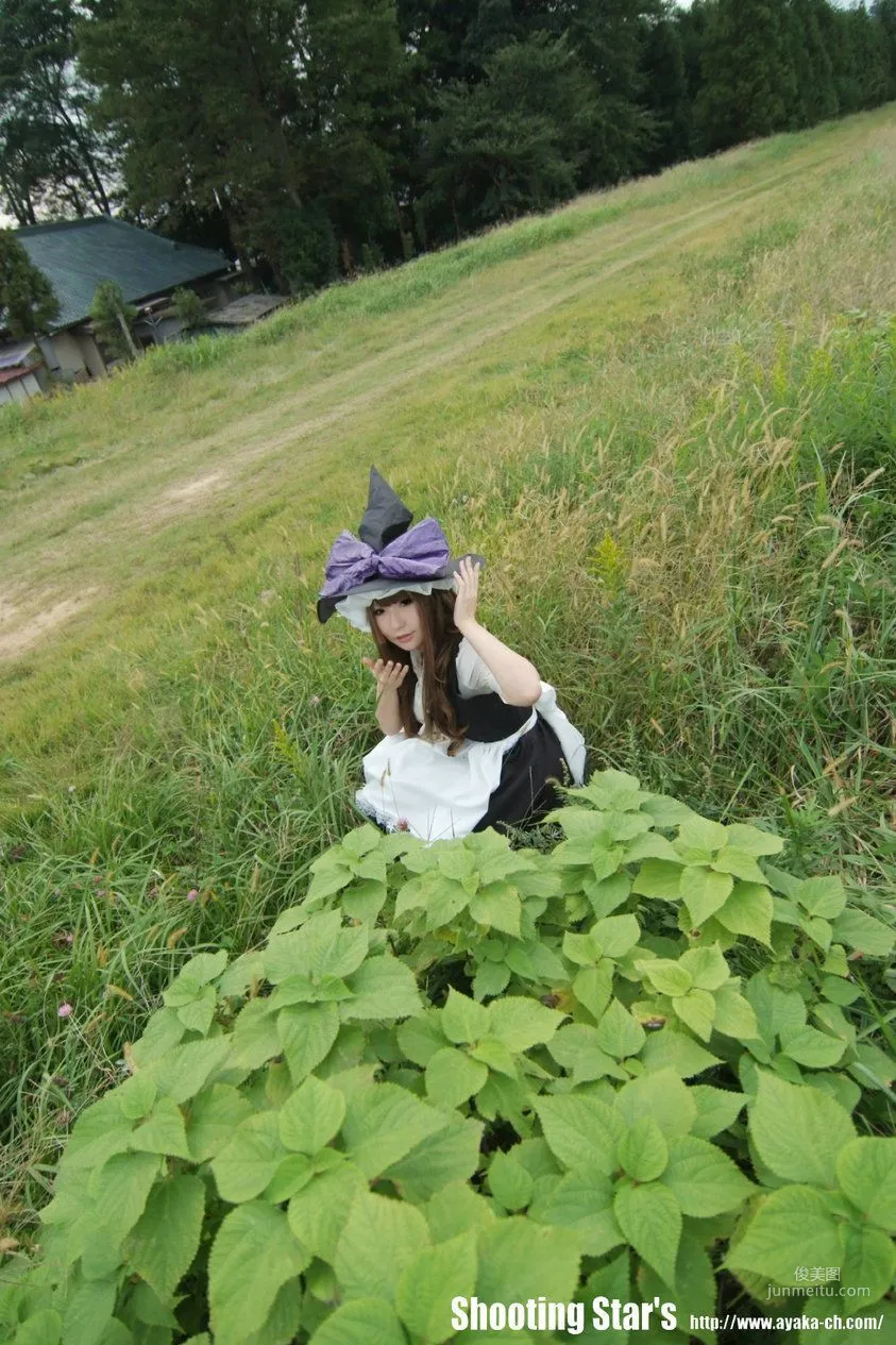绫香 (Saku サク) 《Touhou Project》Hakurei Reimu+Kirisame Marisa [Shooting Star's] 寫真集 69