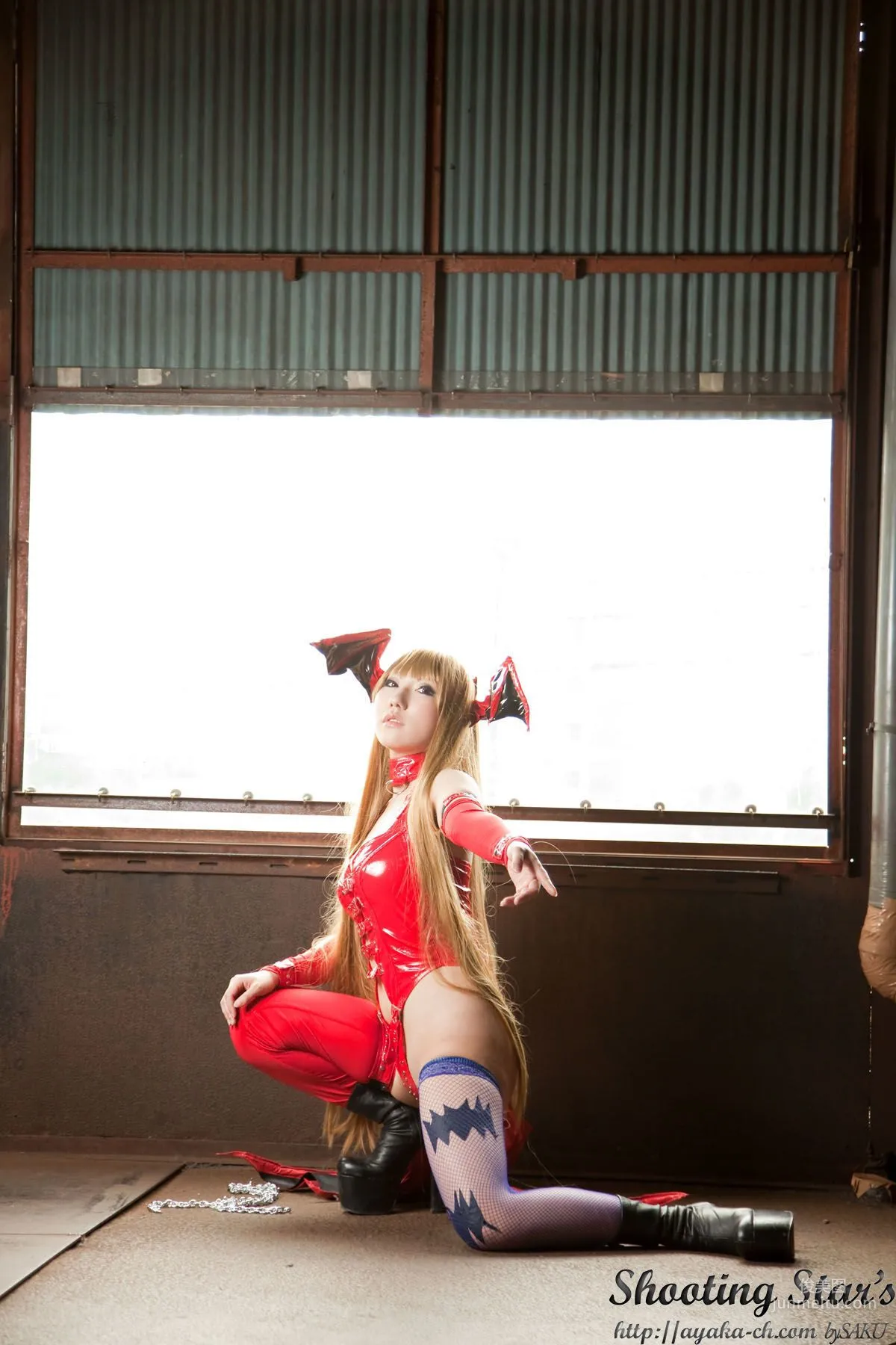 Saku Ayaka, Vampire Morrigan Aensland [Cosplay Collection] Photo Set photo 93