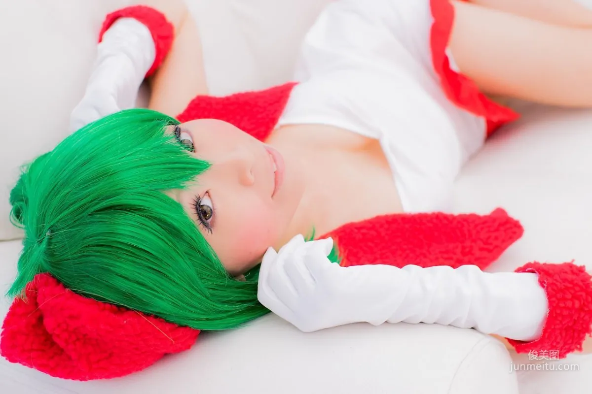 真白ゆき  コスプレ《Macros》Ranka Lee(Xmas ver.) 写真集98
