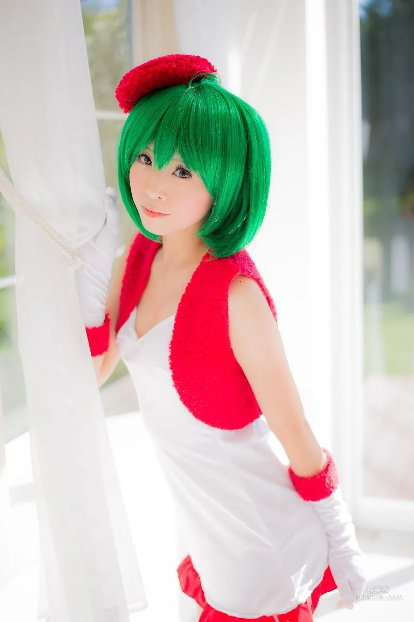 真白ゆき  コスプレ《Macros》Ranka Lee(Xmas ver.) 写真集38
