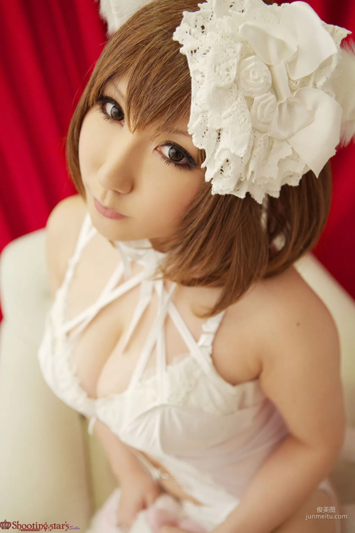 绫香 (Saku サク) 《Necomimi(ネコ耳)》 [Nikutama] 写真集17