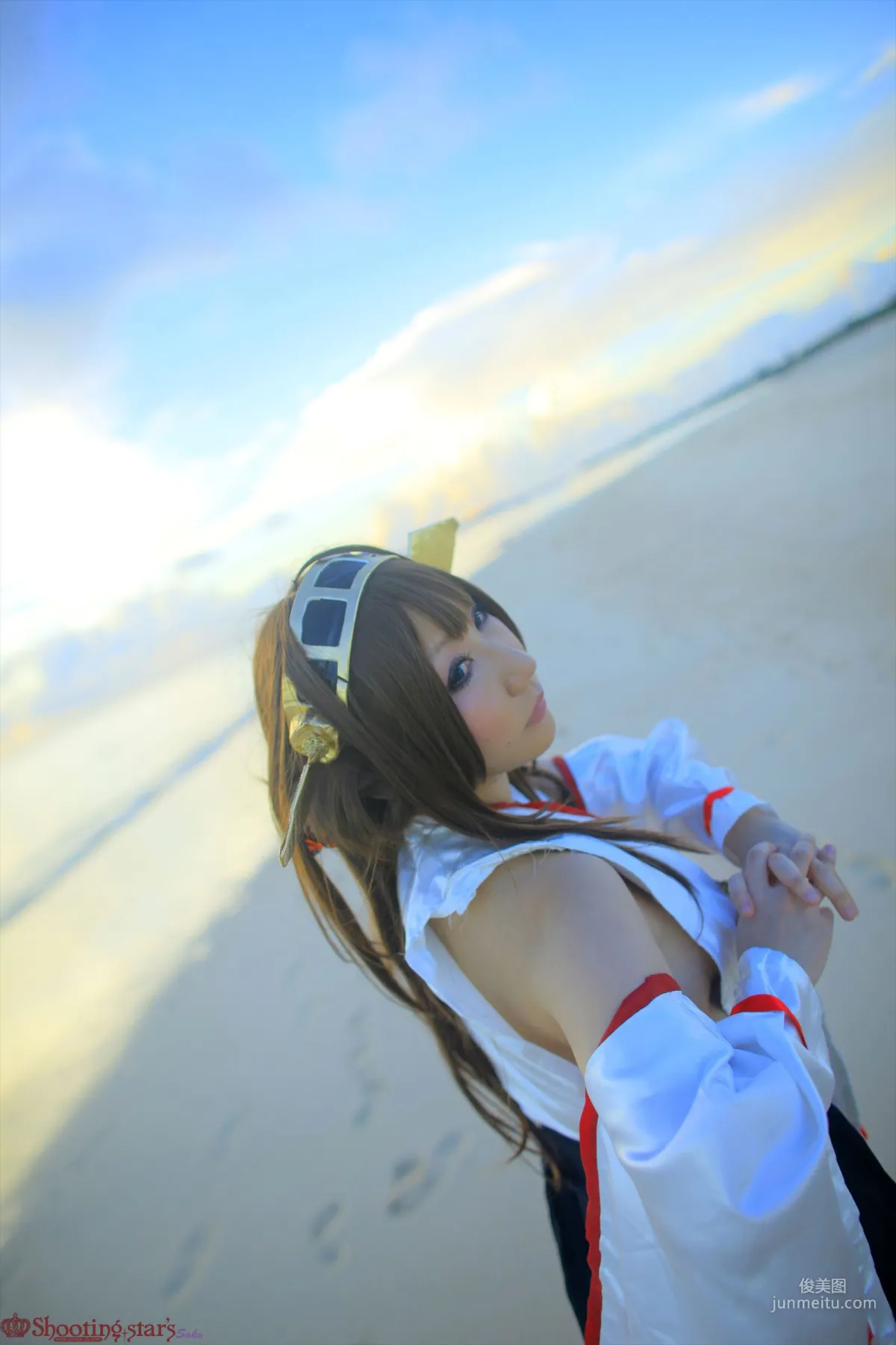 Saku 《Kantai Collection》 Kongou [Shooting Star's] Photo Set photo 3