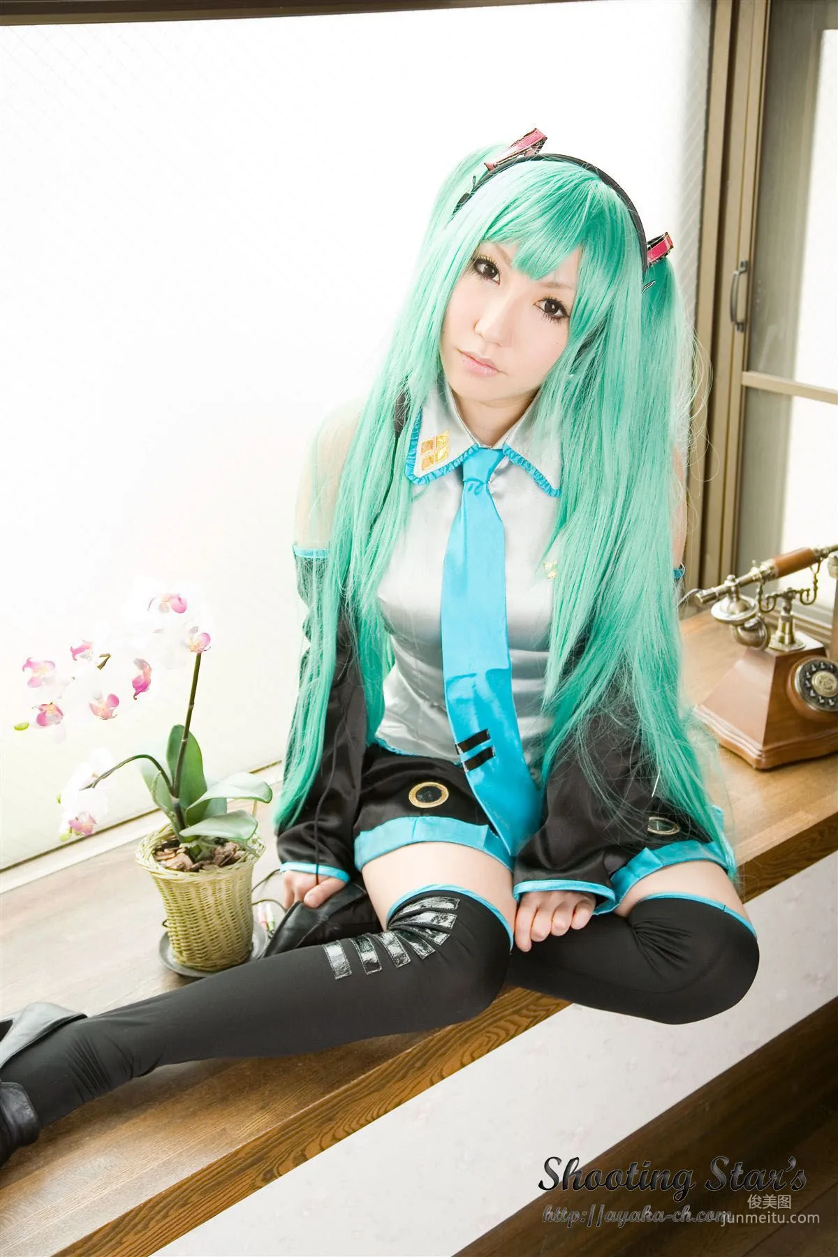 サク (绫香 Saku Ayaka) 《VOCALOID》Hatsune Miku [Shooting Star's] 寫真集 33