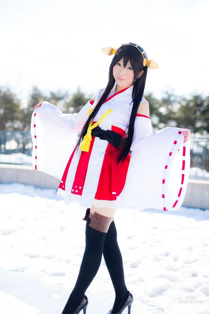 真白ゆき (Mashiro Yuki) 《Kantai Collection》Haruna 寫真集 29