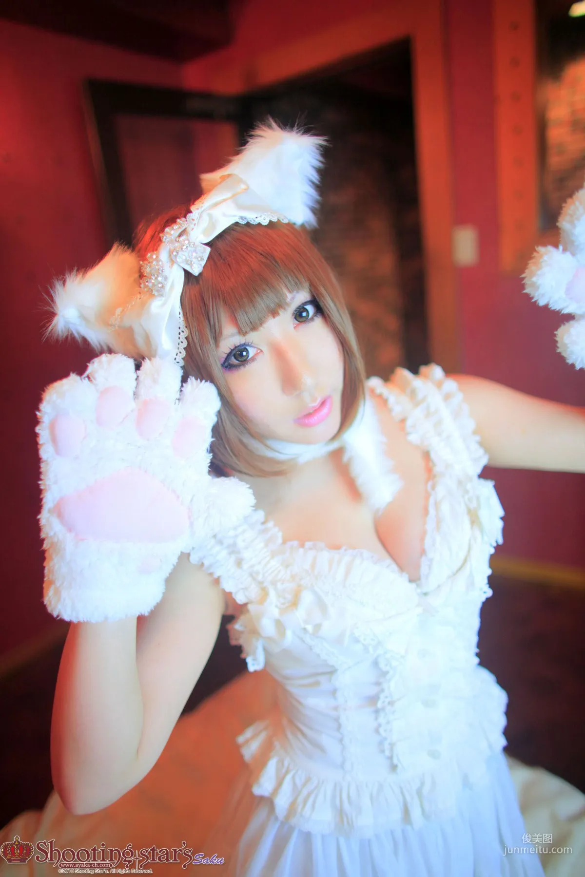 绫香 (Saku サク) 《Necomimi(ネコ耳)》 [Nikutama] 写真集110