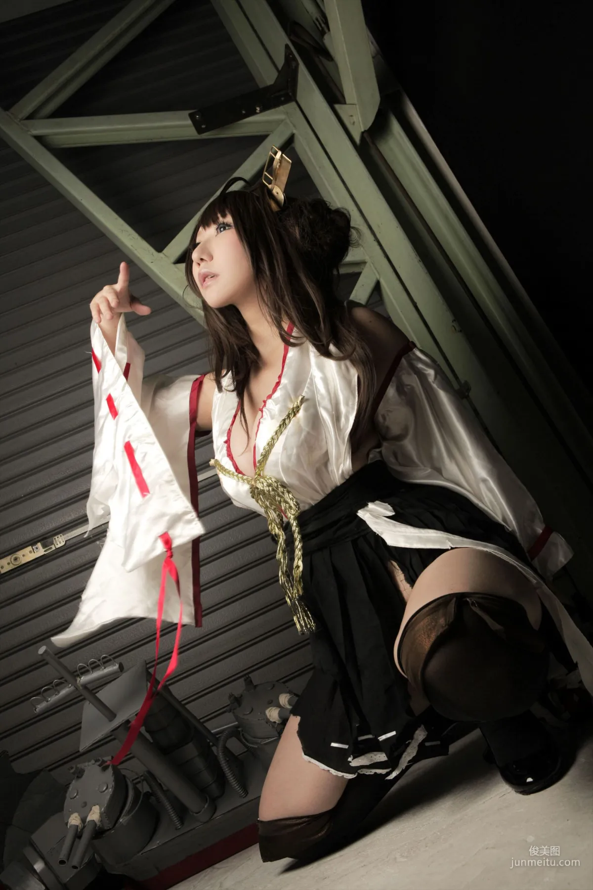 绫香 (Sakuサク) 《Kantai Collection》Kongou 第二部 [Shooting Star's] 寫真集 109