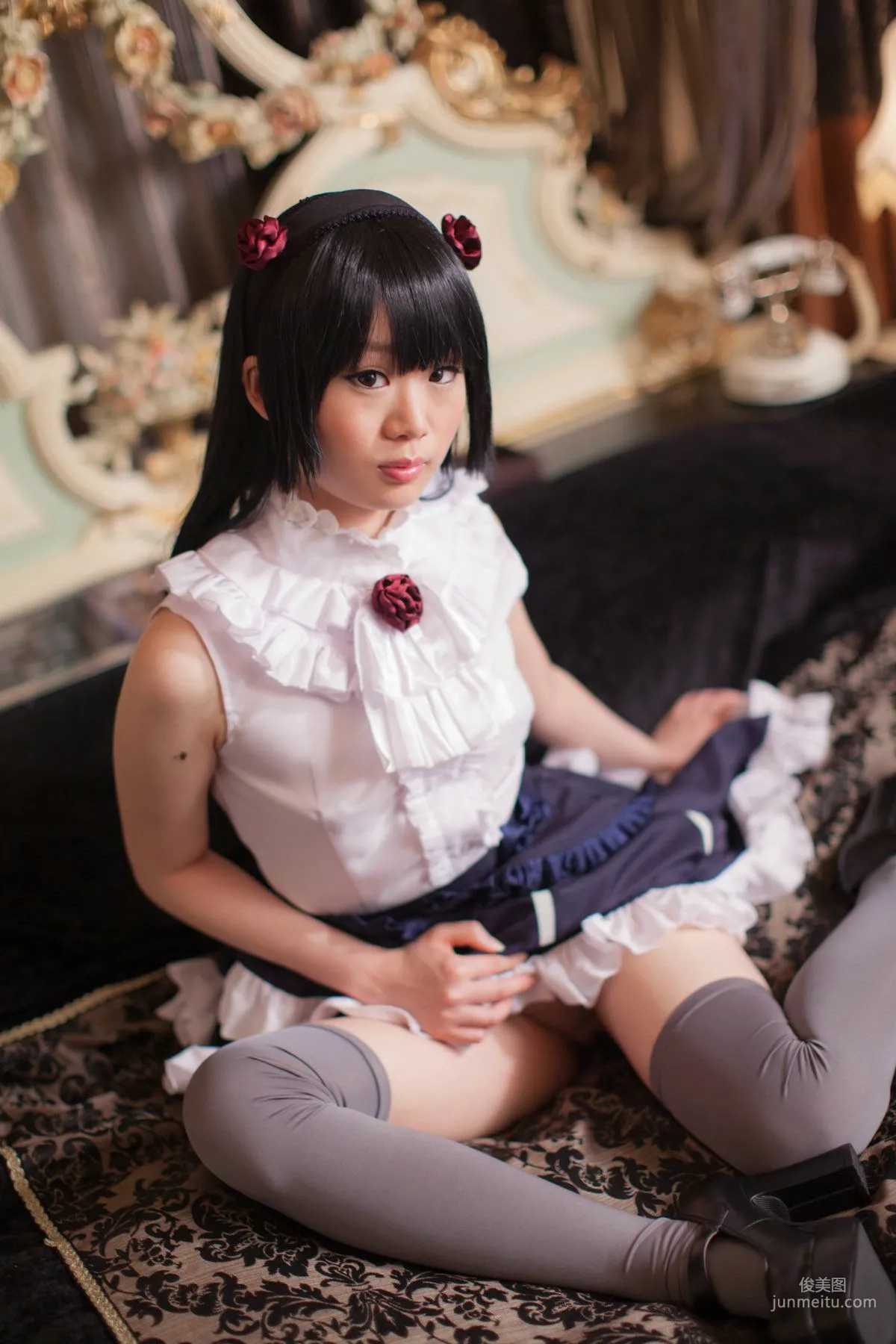 Sakura Kurumi, My Little Sister Can't Be This Cute Kuroneko (Black Cat) [@factory] Photo Set photo 36