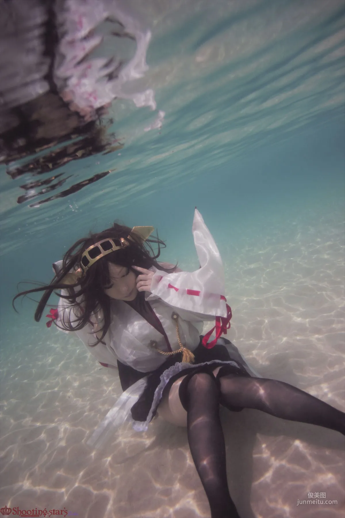 Saku 《Kantai Collection》 Kongou [Shooting Star's] Photo Set photo 24