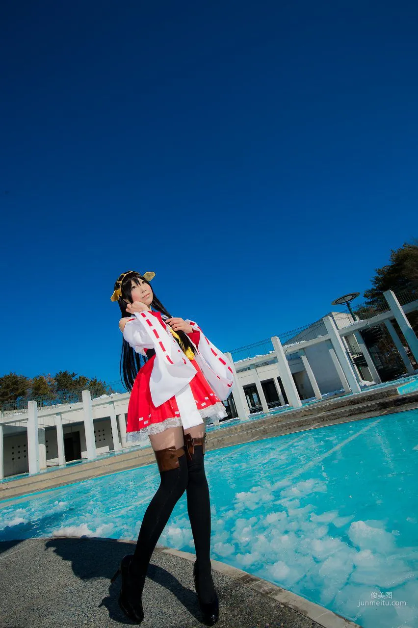 真白ゆき (Mashiro Yuki) 《Kantai Collection》Haruna 寫真集 12