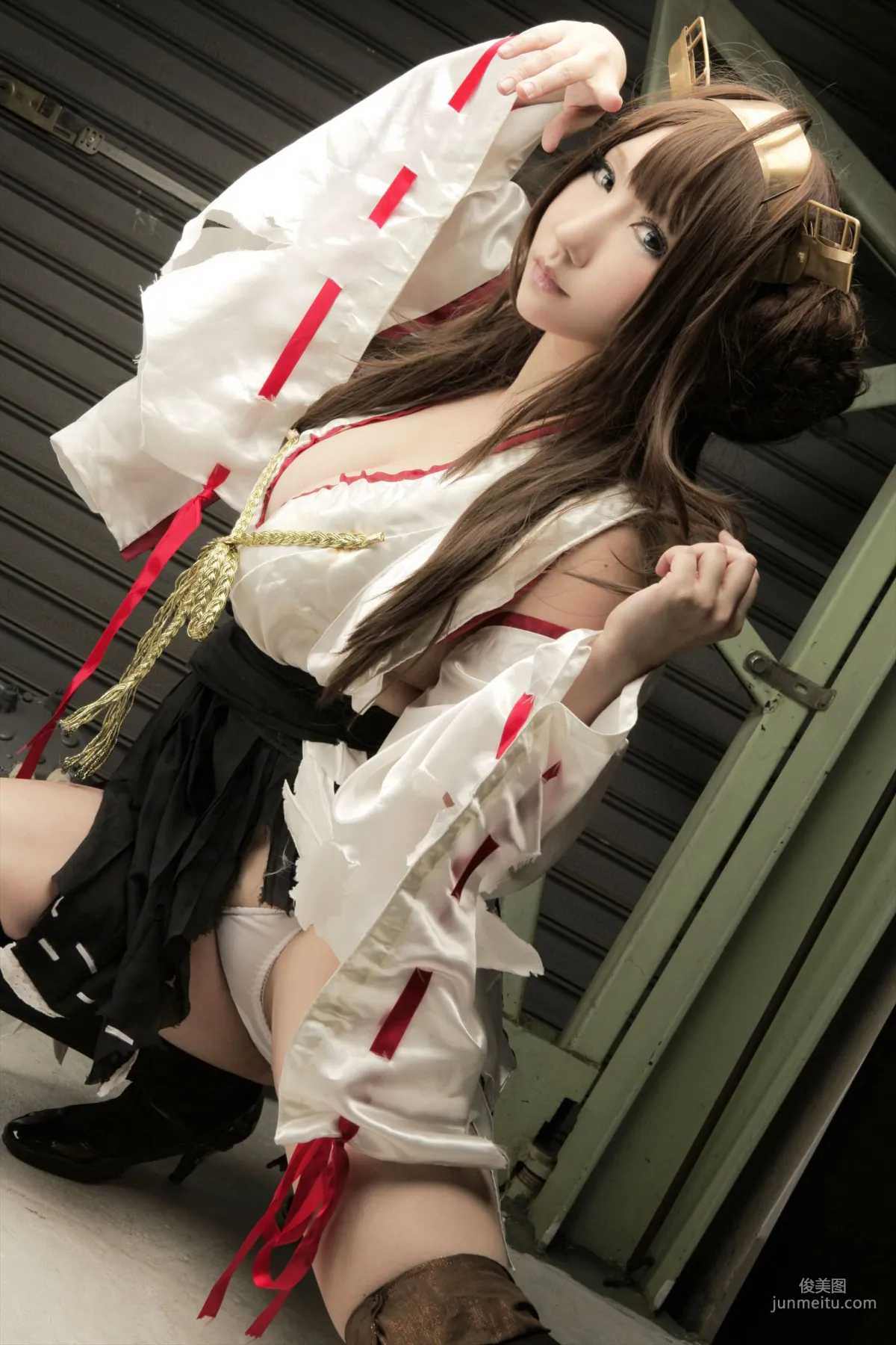 绫香 (Sakuサク) 《Kantai Collection》Kongou 第二部 [Shooting Star's] 寫真集 105