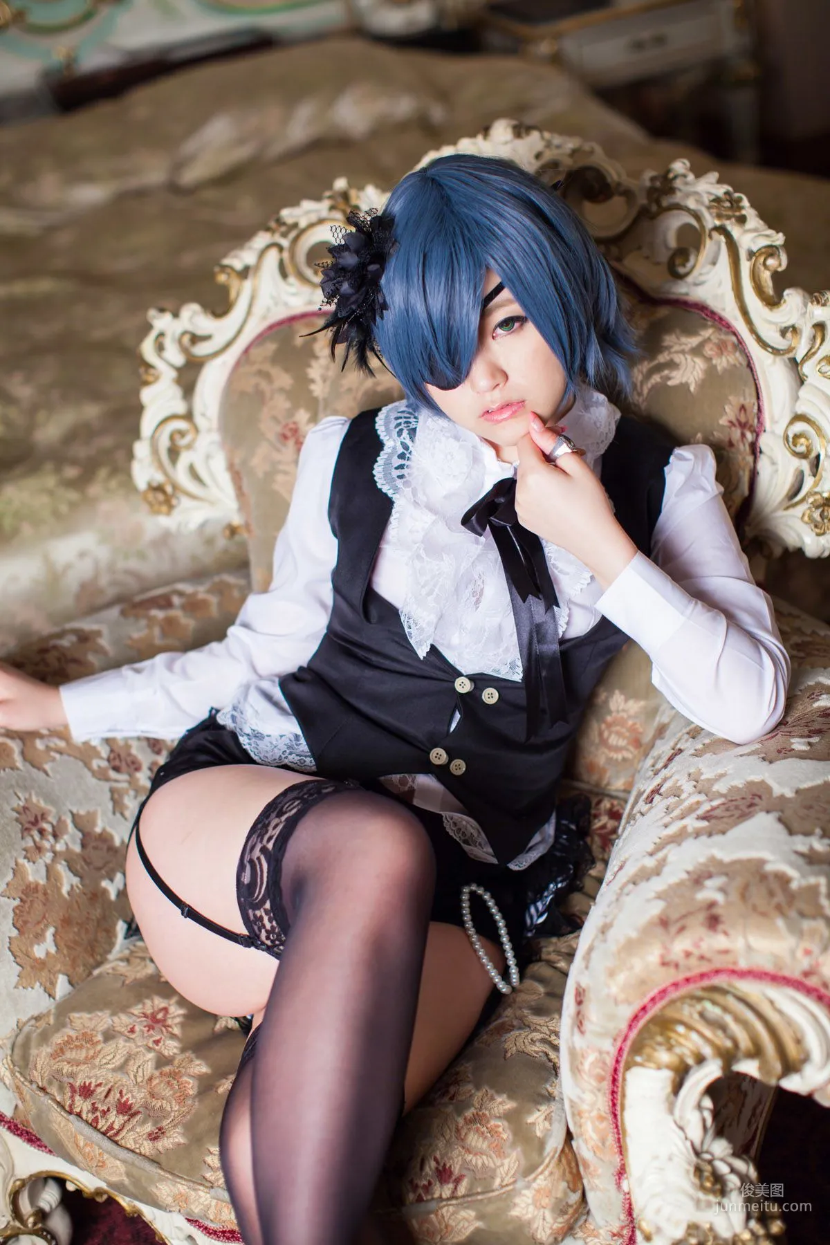 Tsuna Kimura, Kuroshitsuji Ciel Phantomhive [Cosplay Collection] Photo Set photo 23