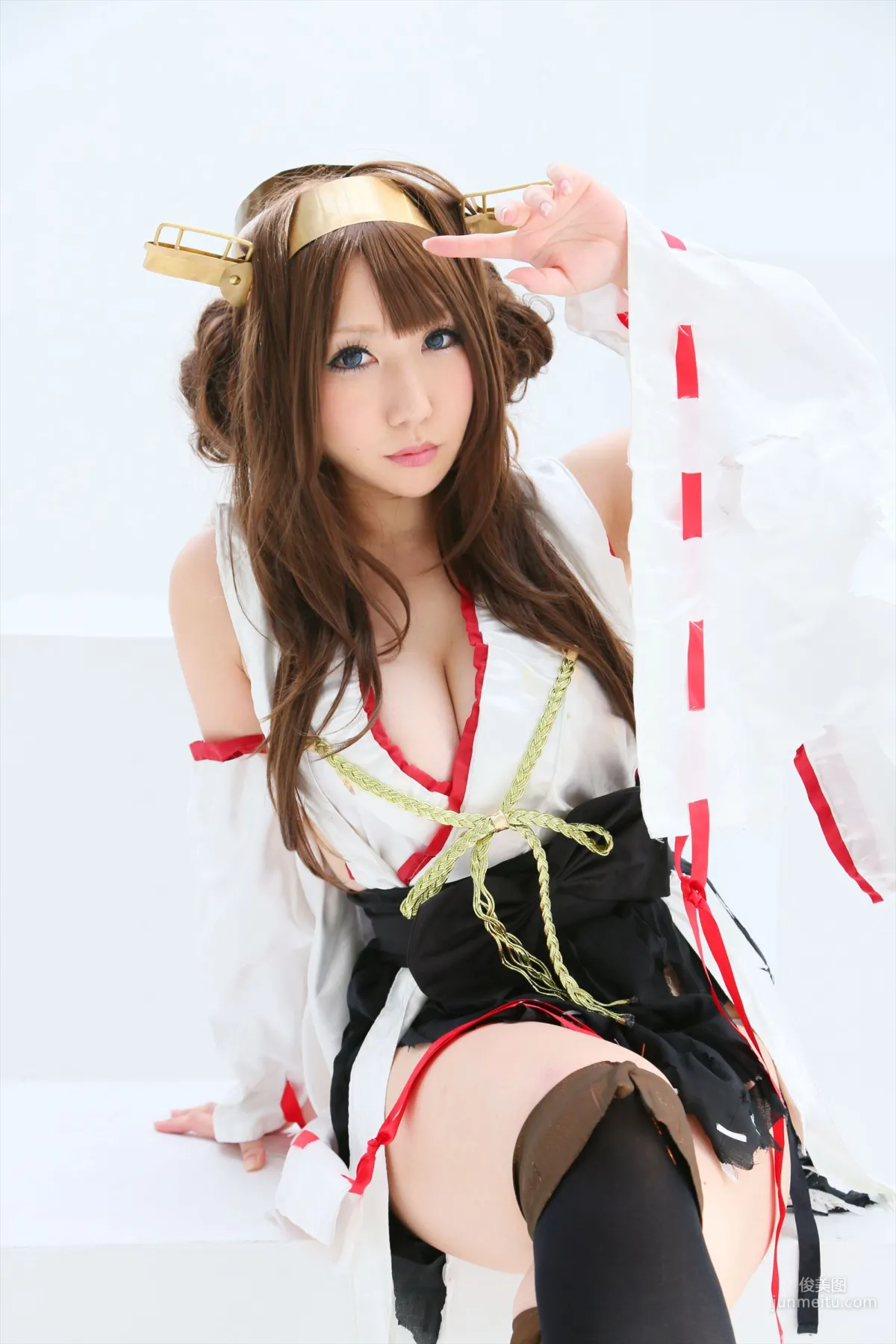 绫香 (Sakuサク) 《Kantai Collection》Kongou 第二部 [Shooting Star's] 寫真集 86