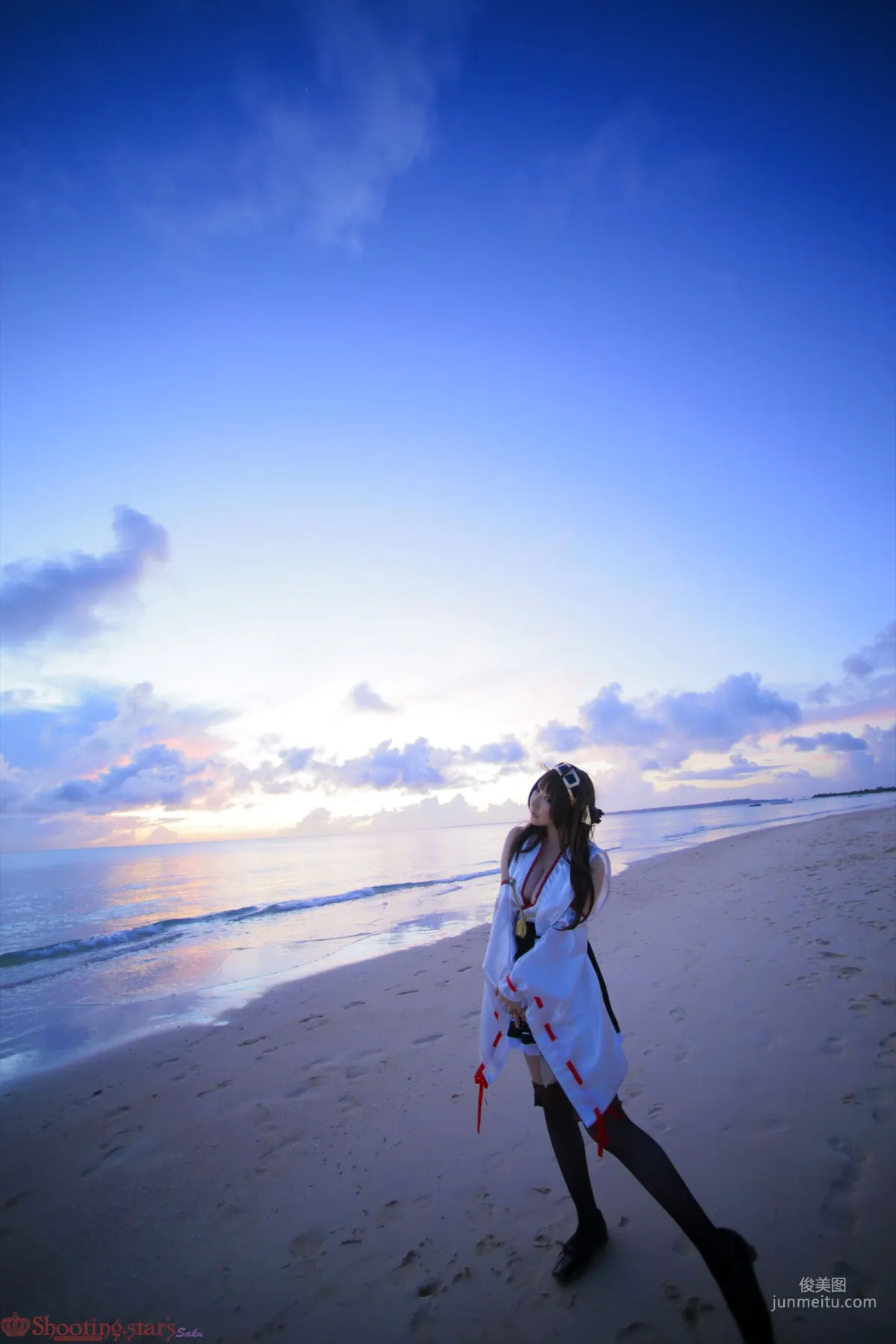 Saku 《Kantai Collection》 Kongou [Shooting Star's] Photo Set photo 18