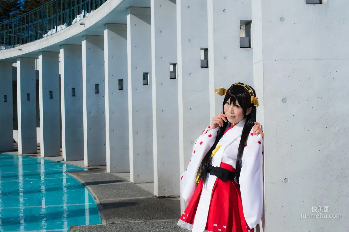 真白ゆき (Mashiro Yuki) 《Kantai Collection》Haruna 寫真集 73