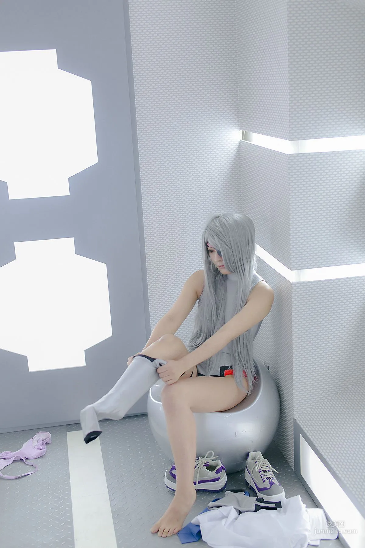 円ちゃみ 《Infinite Stratos》Laura Bodewig [sophillia] 写真集50