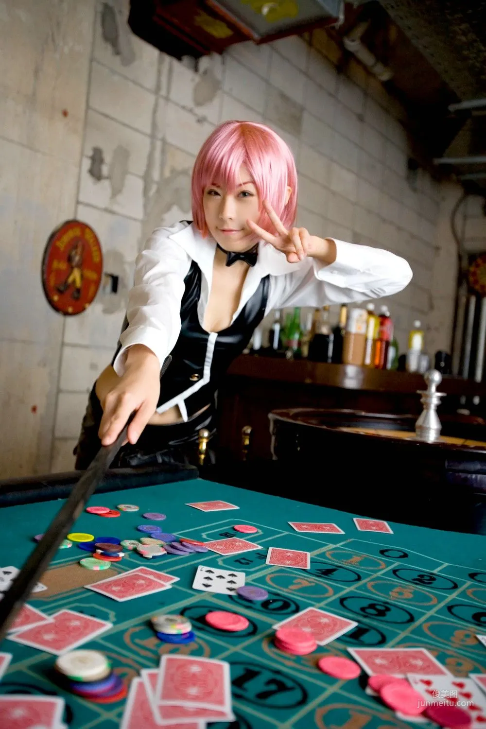 Minami Miki (Tachibana Minami), Casino Girl Rias Gremory 3Sets Photo Set photo 27