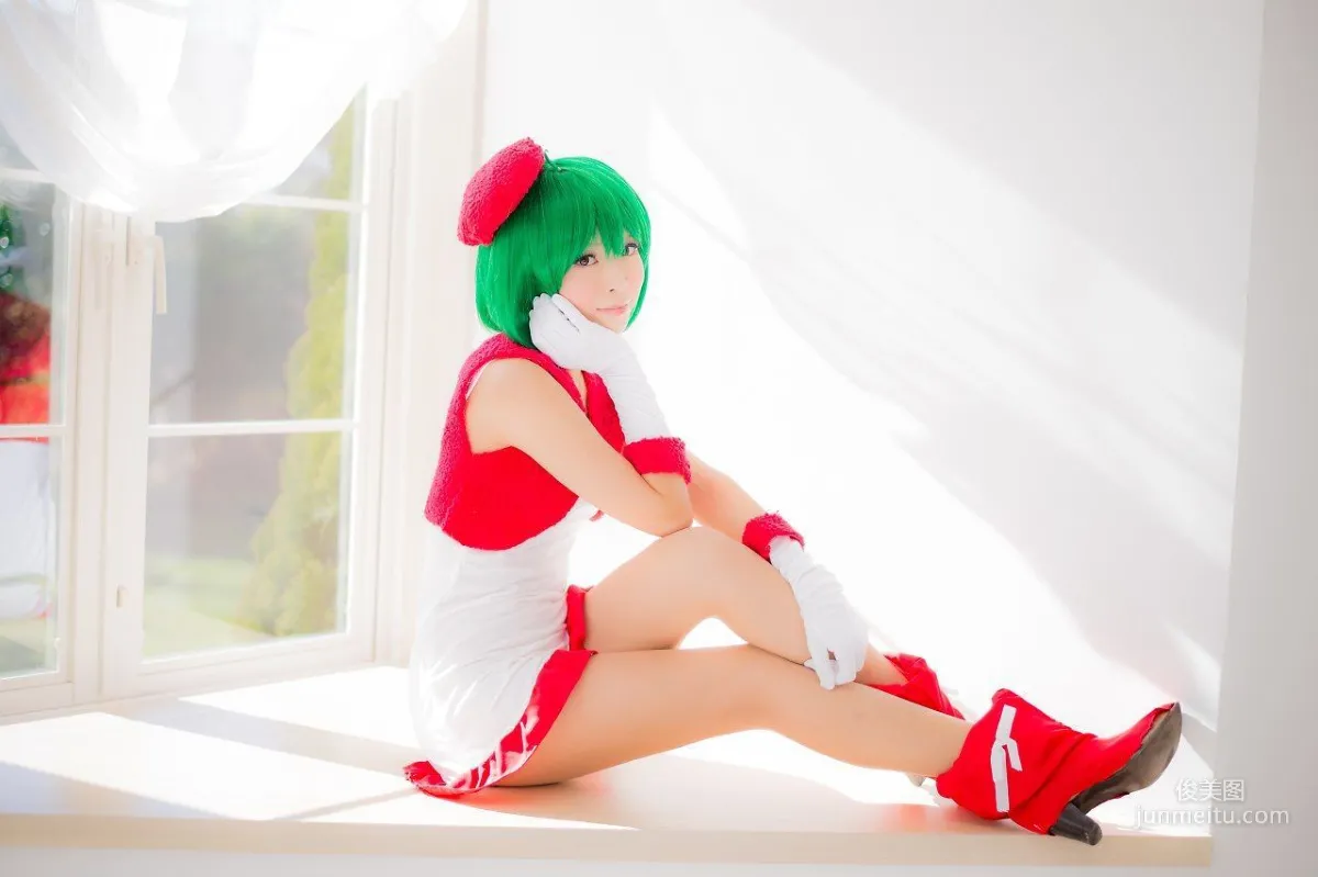 真白ゆき  コスプレ《Macros》Ranka Lee(Xmas ver.) 写真集34