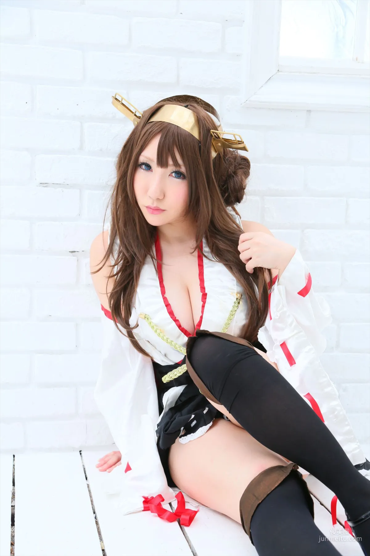 绫香 (Sakuサク) 《Kantai Collection》Kongou 第二部 [Shooting Star's] 寫真集 16