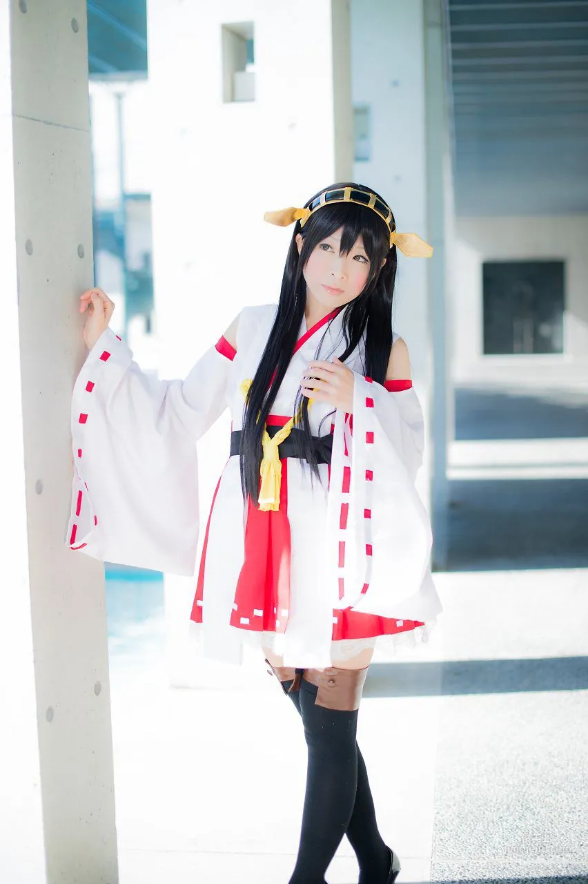 真白ゆき (Mashiro Yuki) 《Kantai Collection》Haruna 寫真集 84