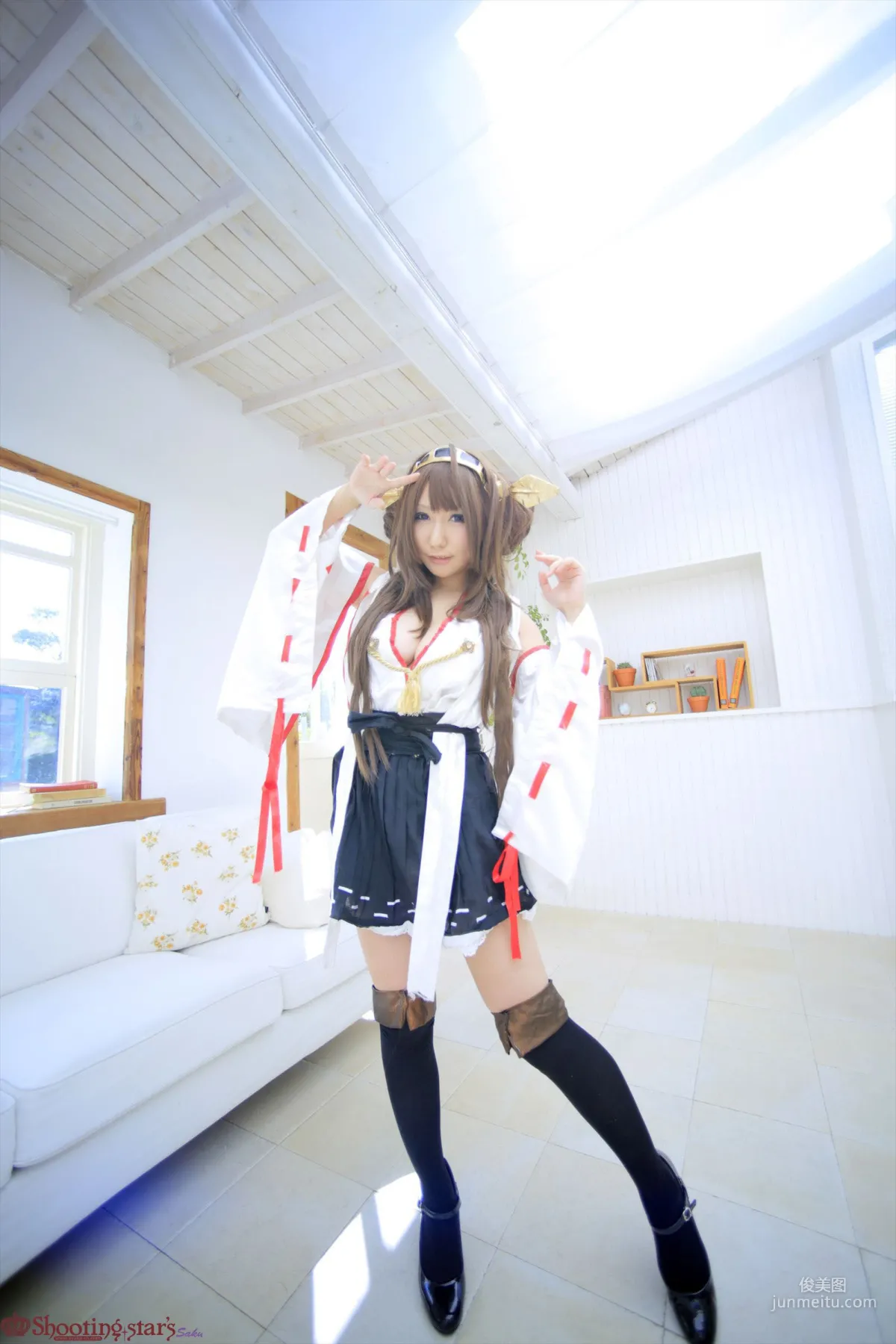 Saku 《Kantai Collection》 Kongou [Shooting Star's] Photo Set photo 52