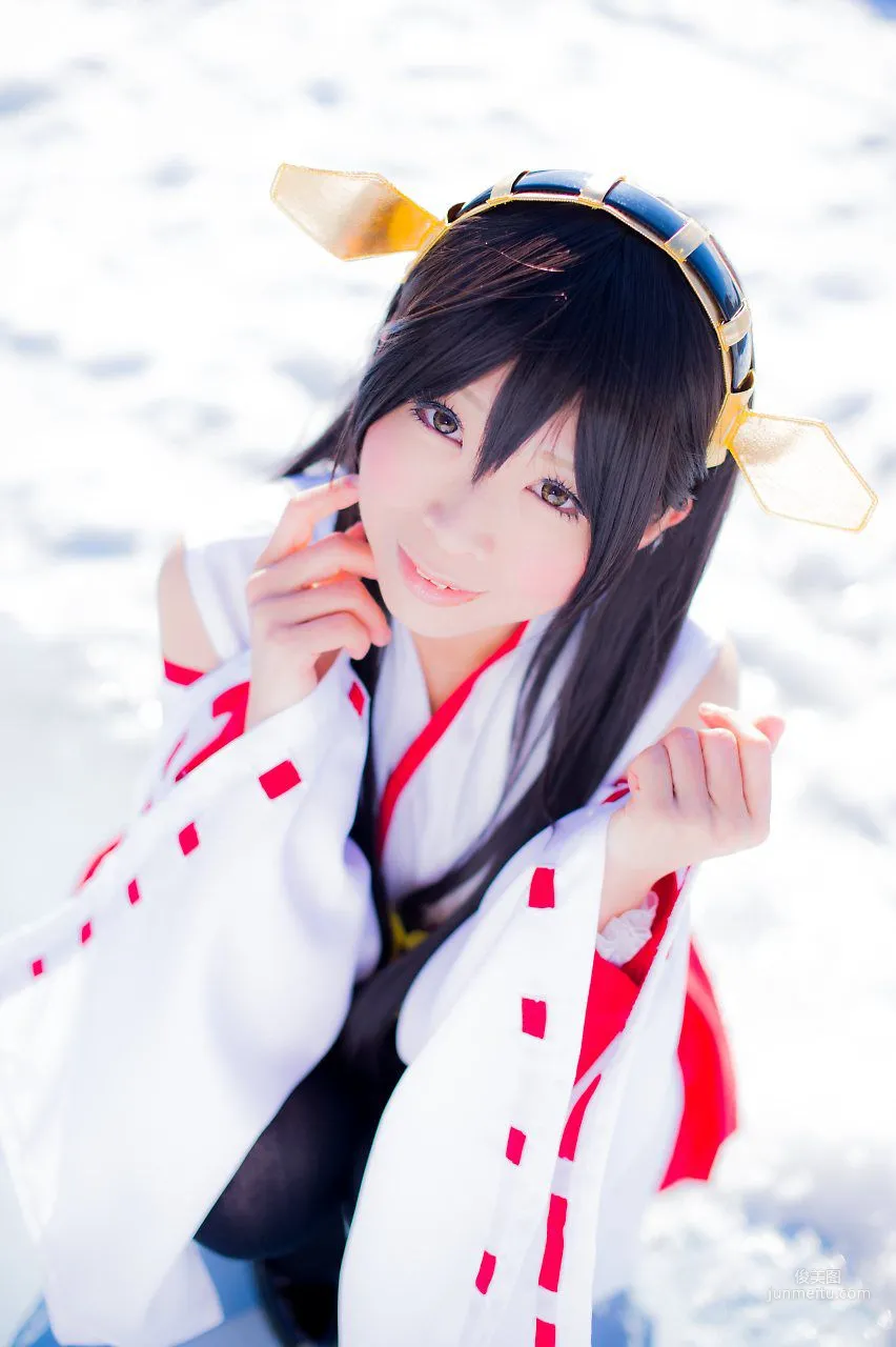 真白ゆき (Mashiro Yuki) 《Kantai Collection》Haruna 寫真集 35