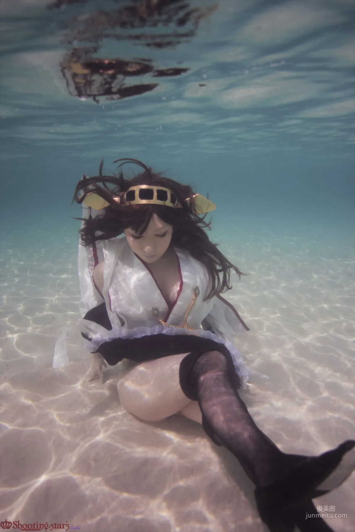 Saku 《Kantai Collection》 Kongou [Shooting Star's] Photo Set photo 23