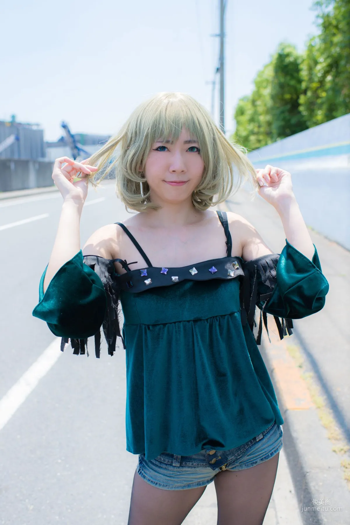 Ayane(あやね) 《Idolmaster》Takagaki Kaede(高垣楓) [Wolf Fang!!] 寫真集 49