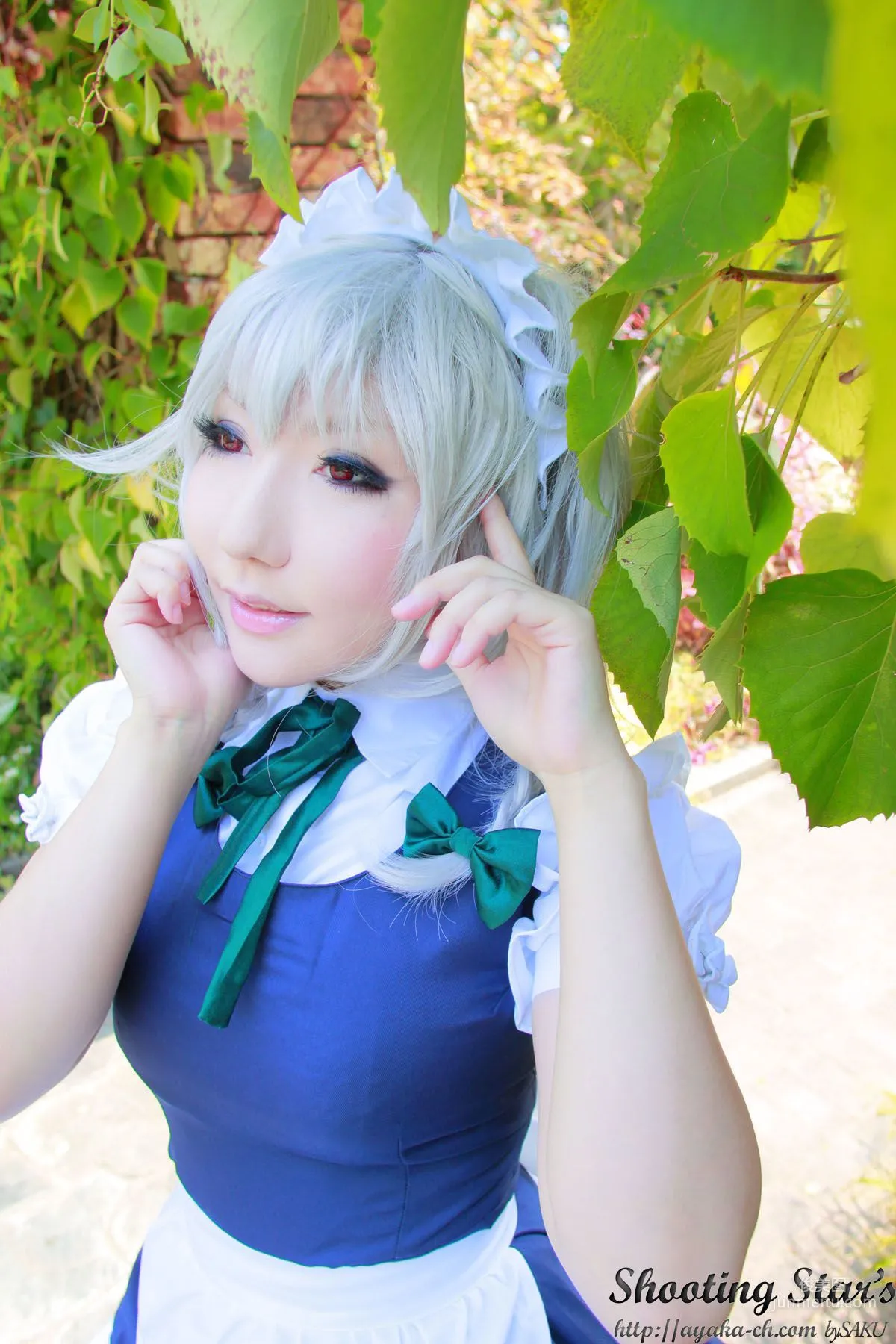 Saku Ayaka (Saku Ayaka) "Touhou Project" Izayoi Sakuya + Patchouli Knowledge [Shooting Star's] Photo Set photo 59