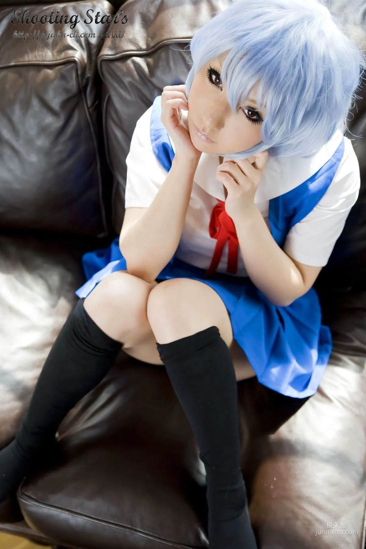 サク (绫香) 《Shinseiki Evangelion》Ayanami Rei [Shooting Star's] 寫真集 36