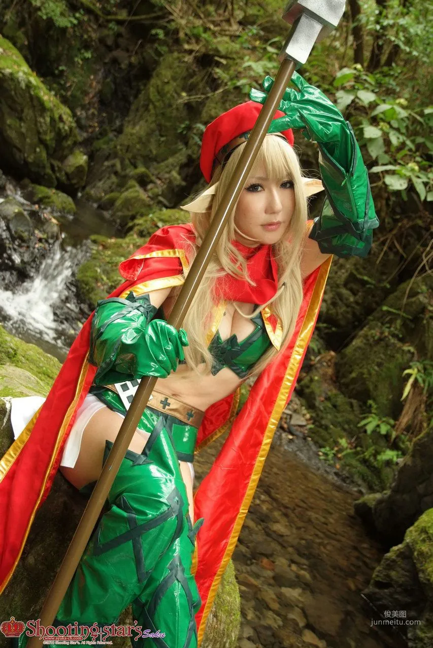绫香サク (Saku Ayaka) 《クイーンズブレイドQueen's Blade》アイリ & Alleyne 寫真集 124