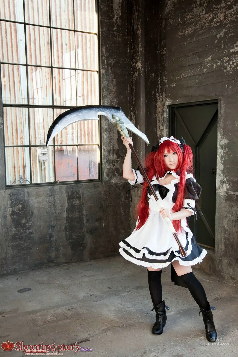 绫香サク (Saku Ayaka) 《クイーンズブレイドQueen's Blade》アイリ & Alleyne 寫真集 73