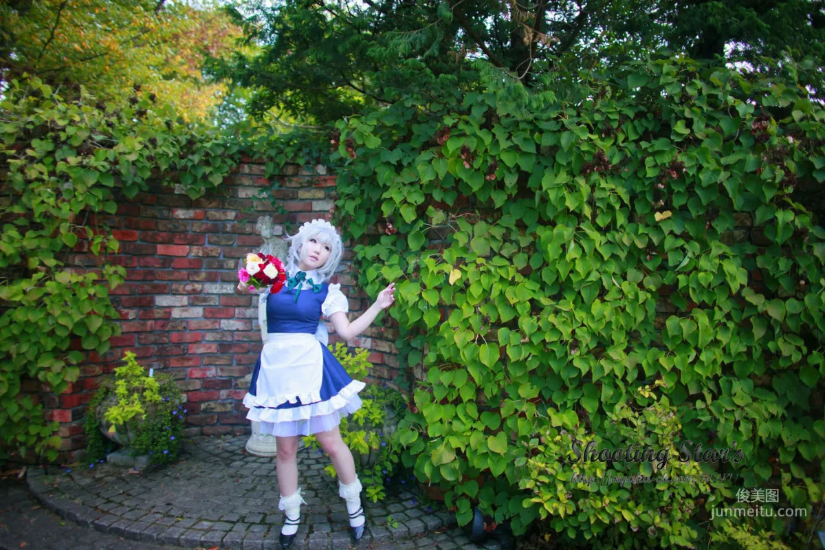 Saku Ayaka (Saku Ayaka) "Touhou Project" Izayoi Sakuya + Patchouli Knowledge [Shooting Star's] Photo Set photo 81