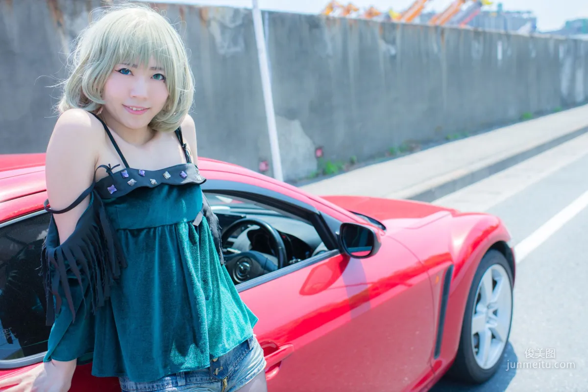 Ayane(あやね) 《Idolmaster》Takagaki Kaede(高垣楓) [Wolf Fang!!] 寫真集 35