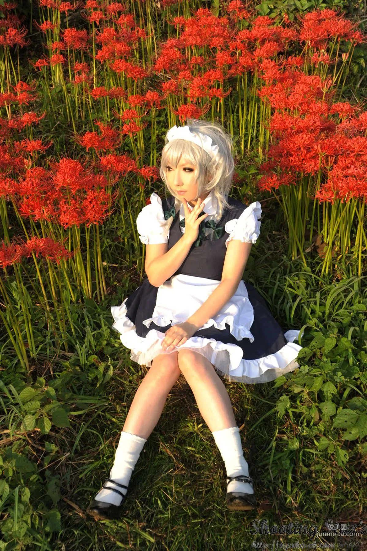 Saku Ayaka (Saku Ayaka) "Touhou Project" Izayoi Sakuya + Patchouli Knowledge [Shooting Star's] Photo Set photo 84