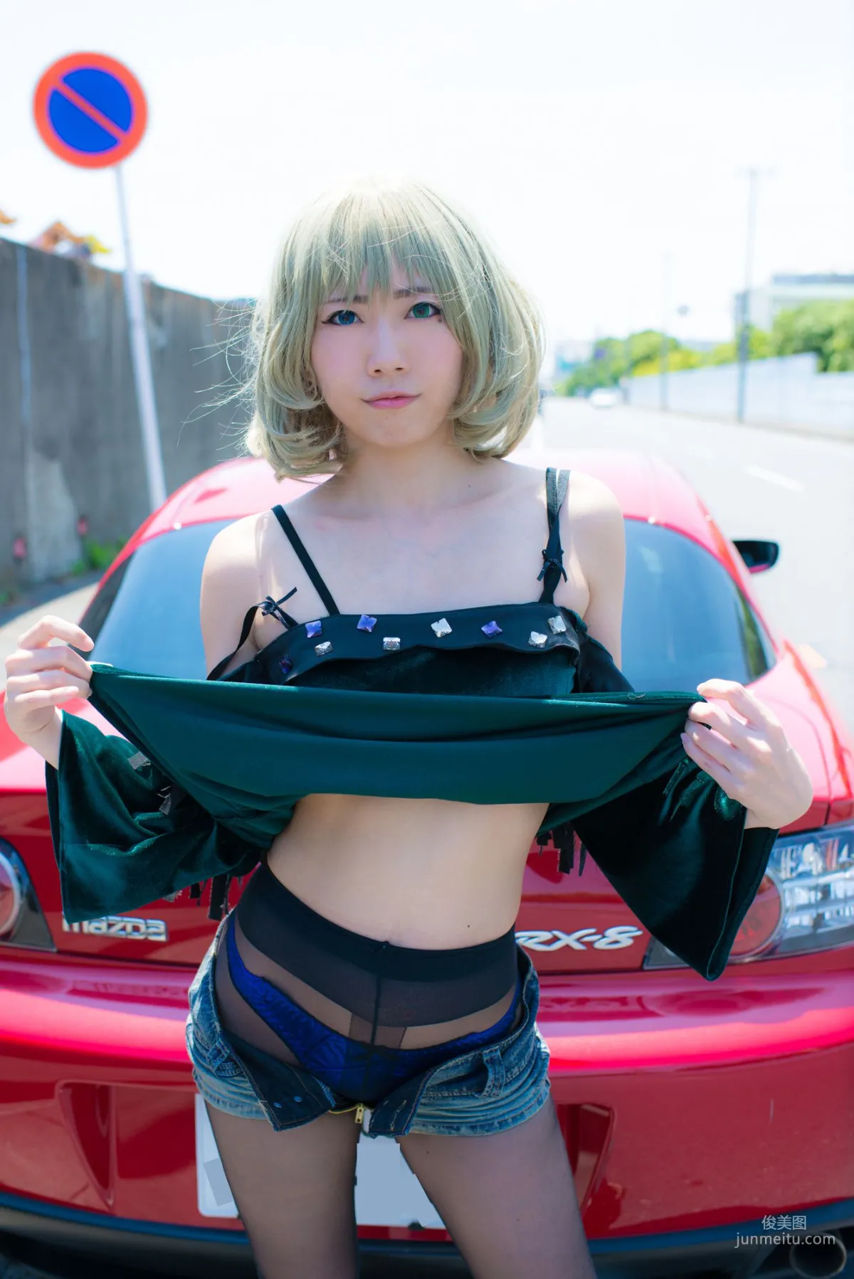 Ayane(あやね) 《Idolmaster》Takagaki Kaede(高垣楓) [Wolf Fang!!] 寫真集 34