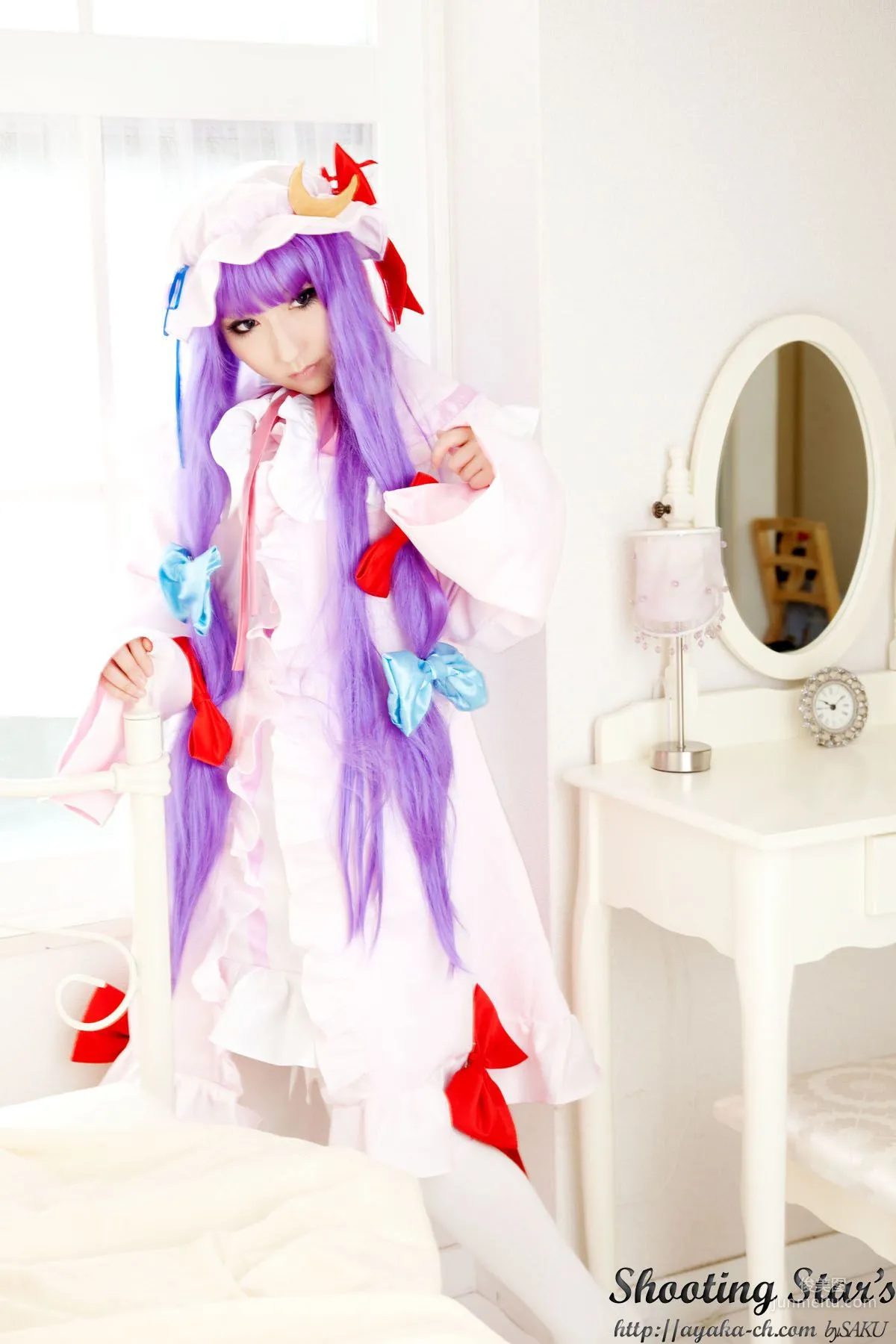 Saku Ayaka (Saku Ayaka) "Touhou Project" Izayoi Sakuya + Patchouli Knowledge [Shooting Star's] Photo Set photo 42