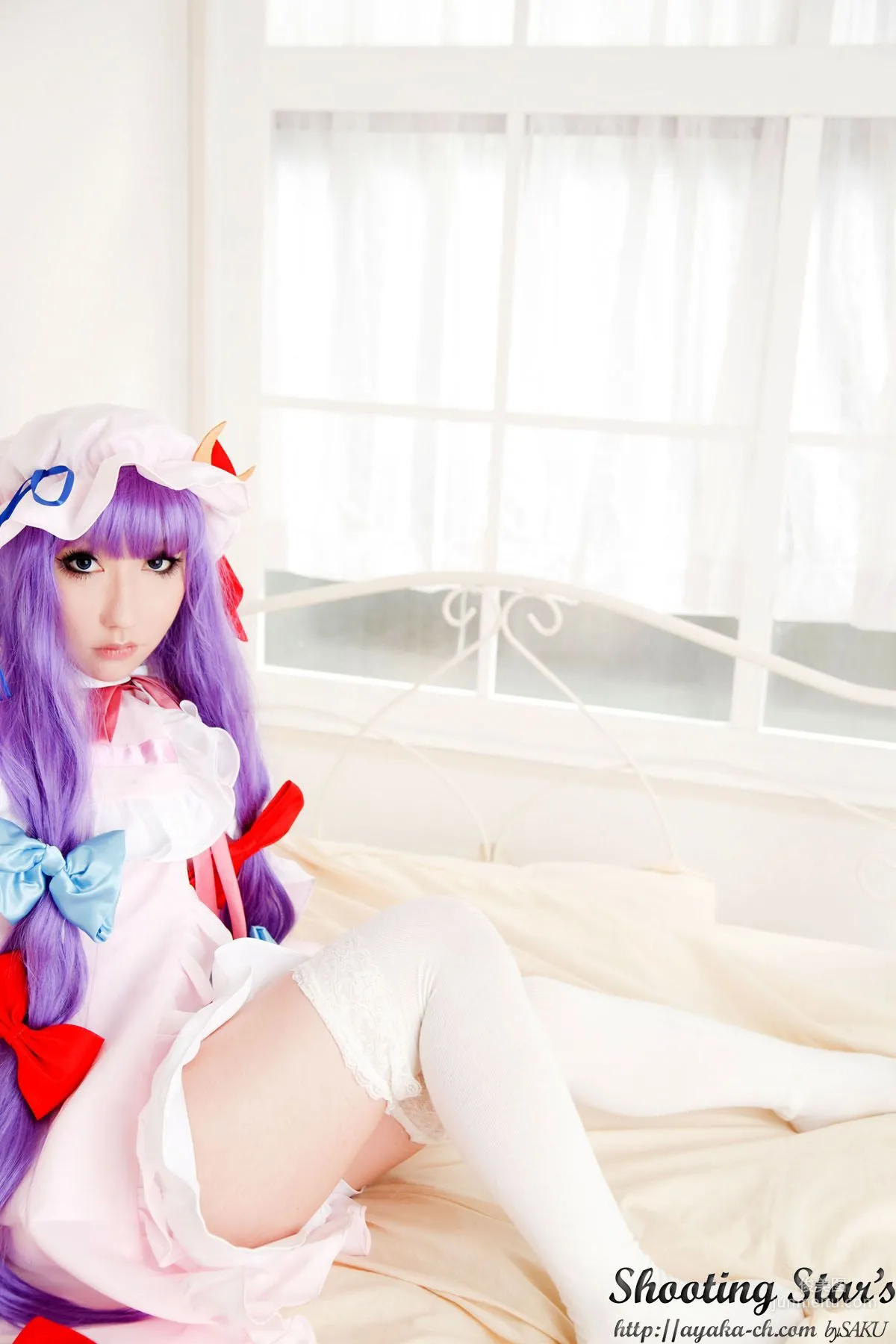 Saku Ayaka (Saku Ayaka) "Touhou Project" Izayoi Sakuya + Patchouli Knowledge [Shooting Star's] Photo Set photo 52
