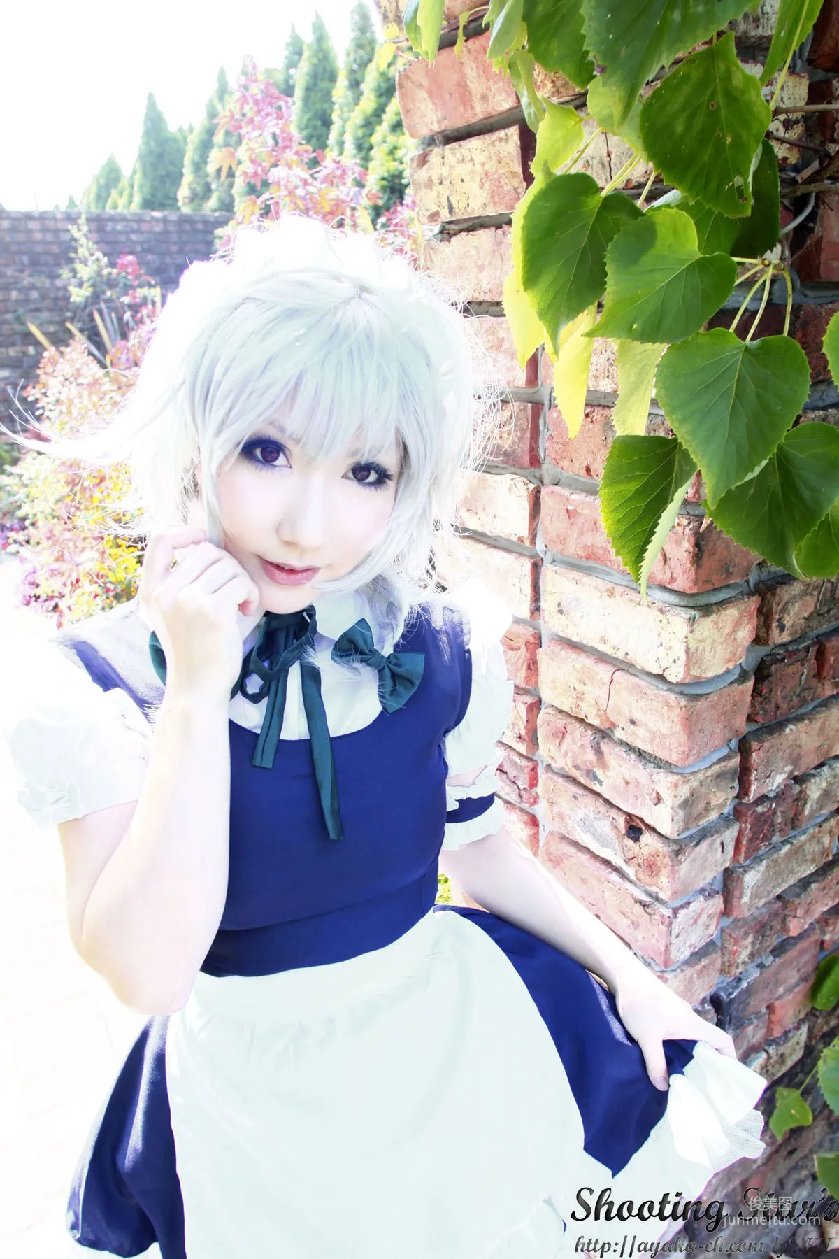 Saku Ayaka (Saku Ayaka) "Touhou Project" Izayoi Sakuya + Patchouli Knowledge [Shooting Star's] Photo Set photo 96