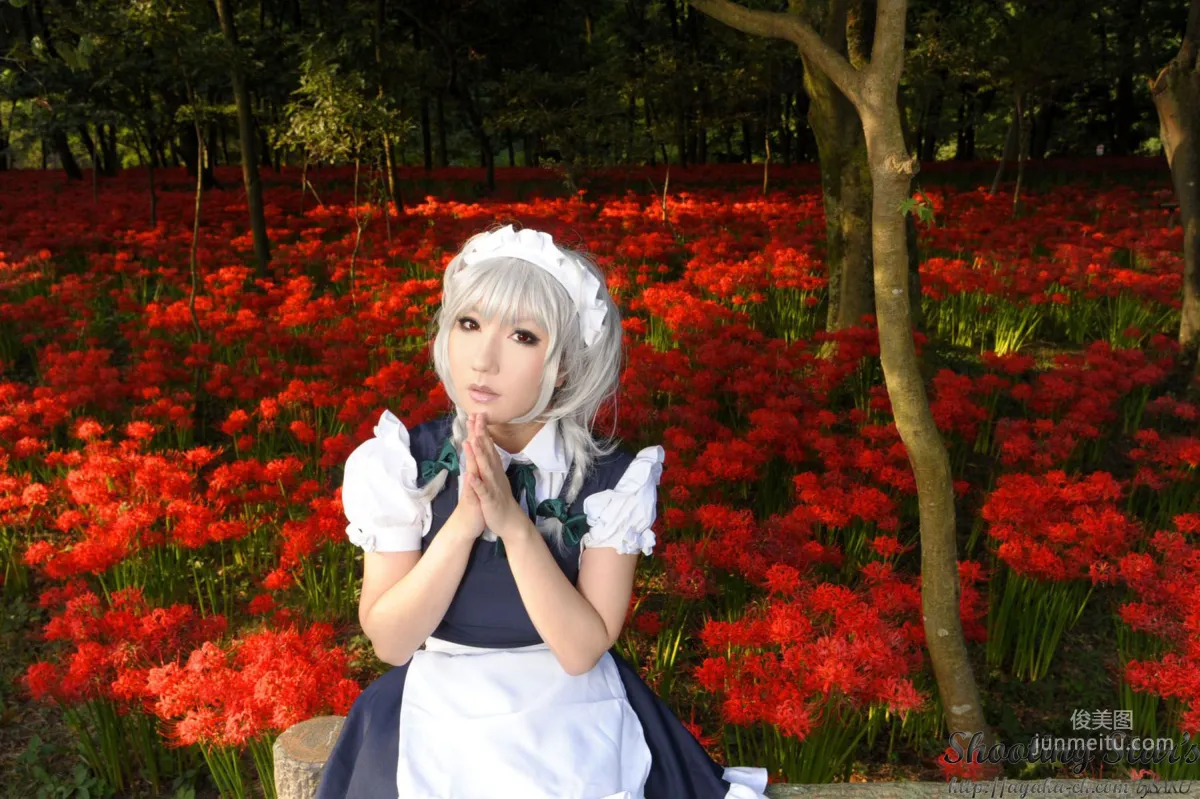 Saku Ayaka (Saku Ayaka) "Touhou Project" Izayoi Sakuya + Patchouli Knowledge [Shooting Star's] Photo Set photo 88