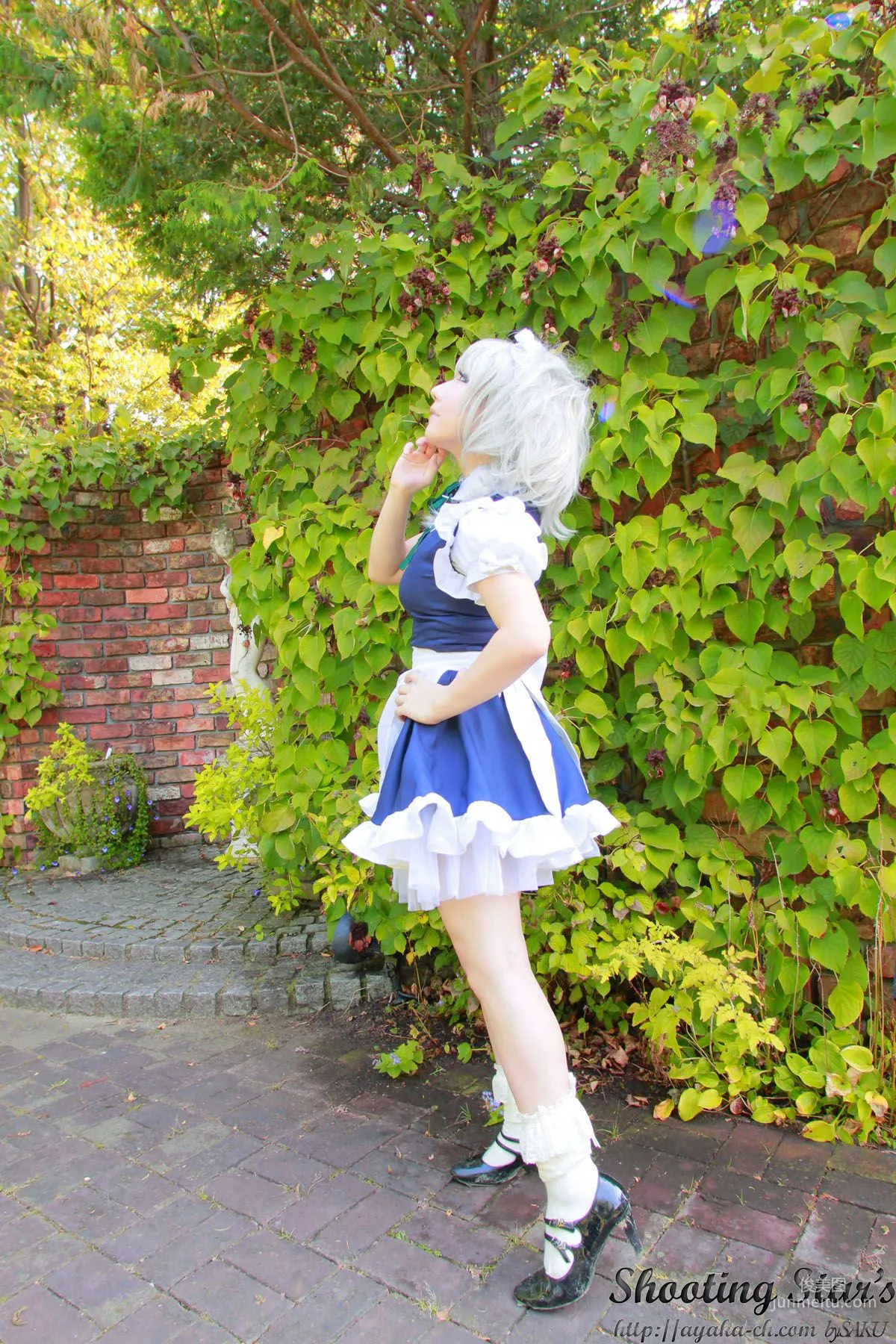 Saku Ayaka (Saku Ayaka) "Touhou Project" Izayoi Sakuya + Patchouli Knowledge [Shooting Star's] Photo Set photo 101