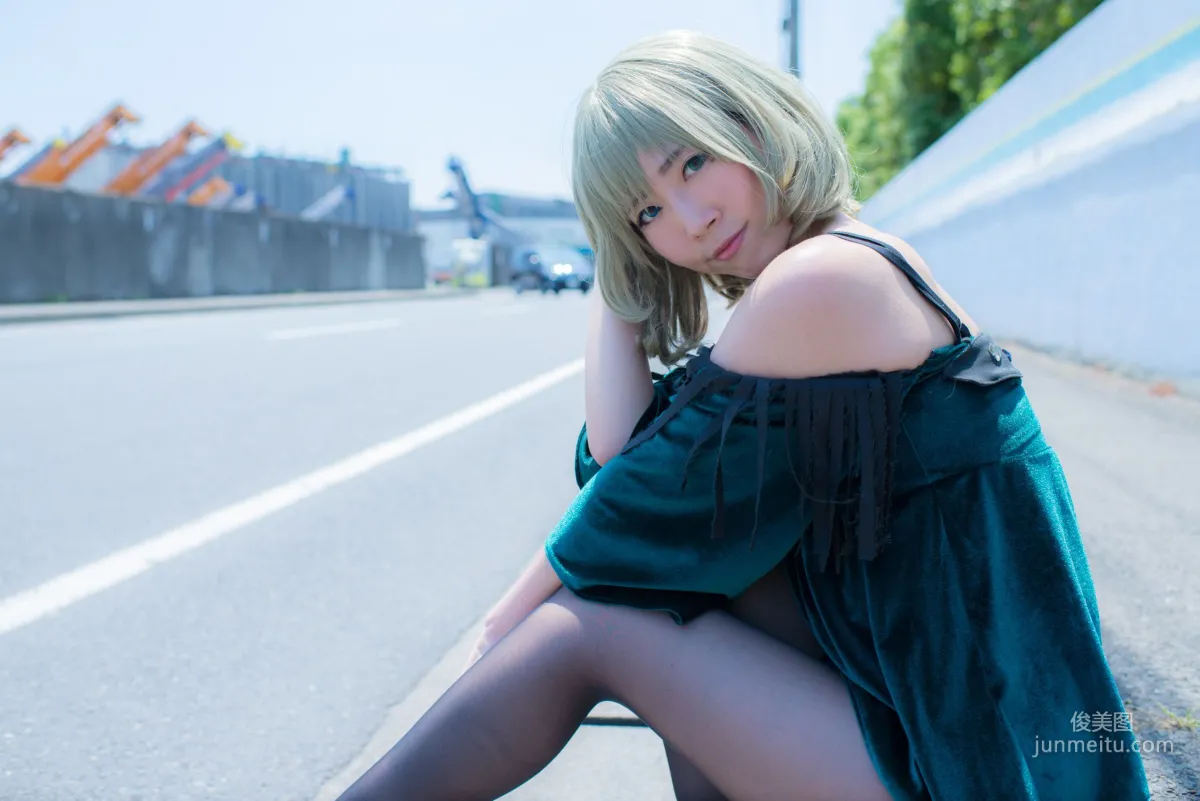 Ayane(あやね) 《Idolmaster》Takagaki Kaede(高垣楓) [Wolf Fang!!] 寫真集 46