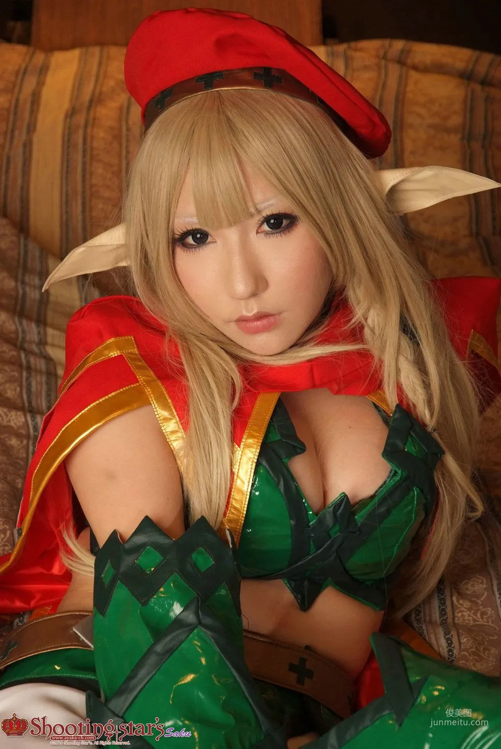 绫香サク (Saku Ayaka) 《クイーンズブレイドQueen's Blade》アイリ & Alleyne 寫真集 121