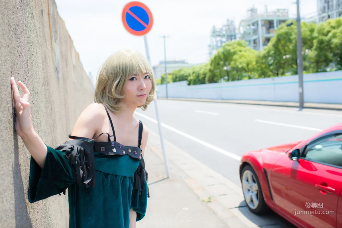 Ayane(あやね) 《Idolmaster》Takagaki Kaede(高垣楓) [Wolf Fang!!] 寫真集 73